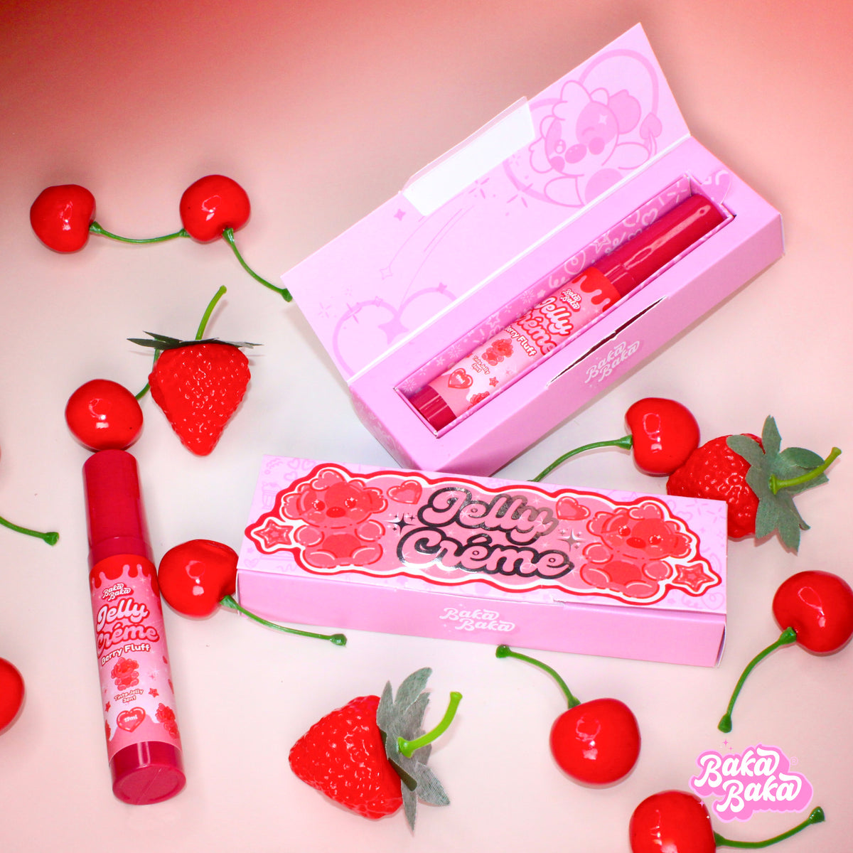 Jelly Créme Berry Fluff/ Tinta Jelly 3en1 | Frutos Rojos
