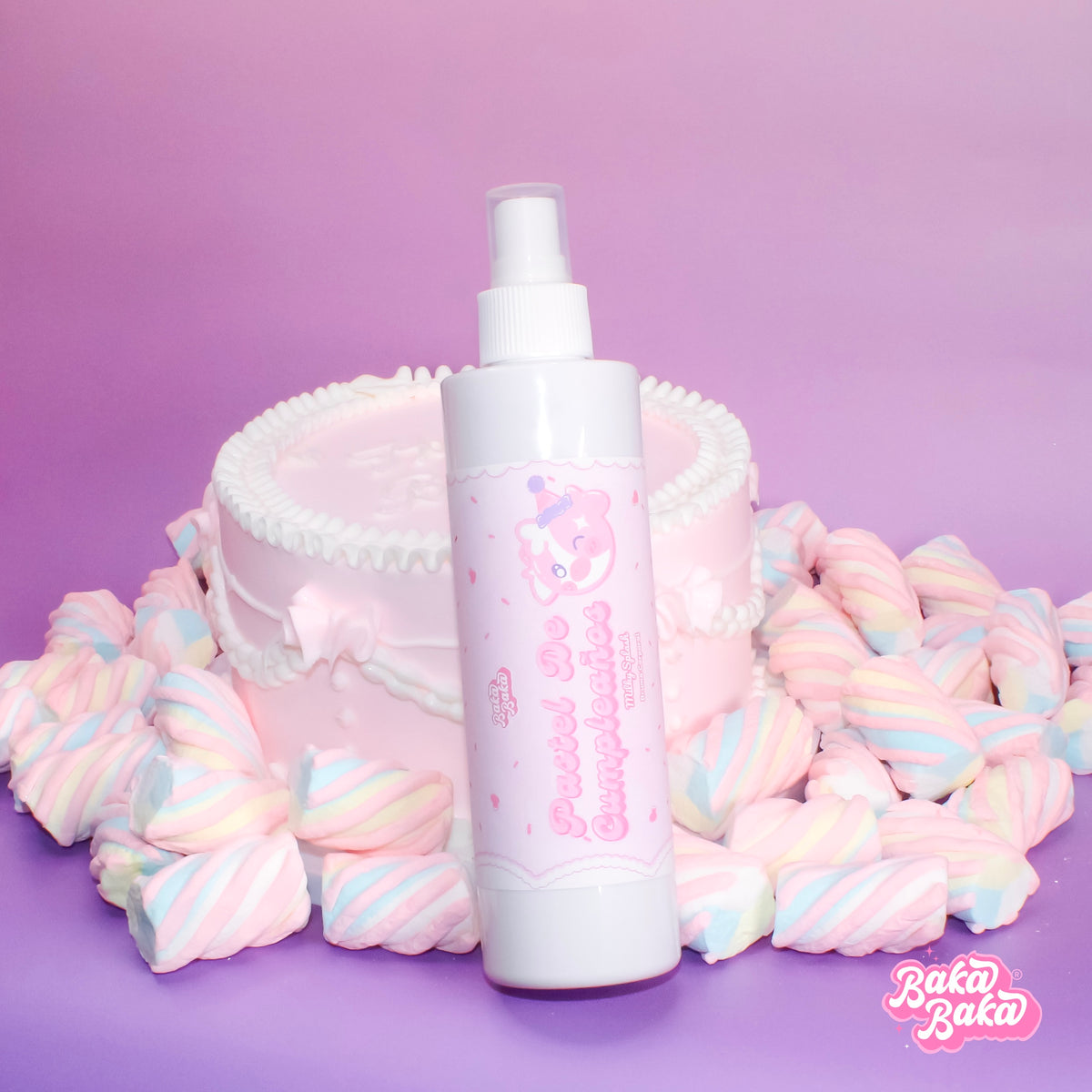 Pastel de Cumpleaños Milky Splash/ Bruma Corporal | Birthday Cake