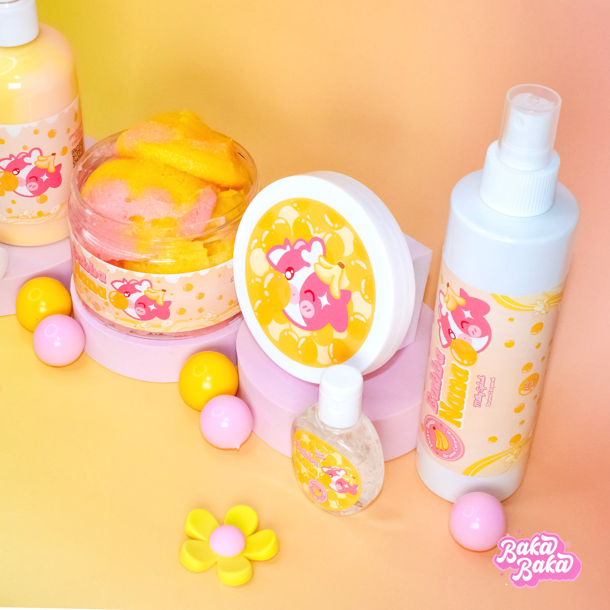 Baka Kit Bubba Nana/ Colección Corporal Completa | Banana