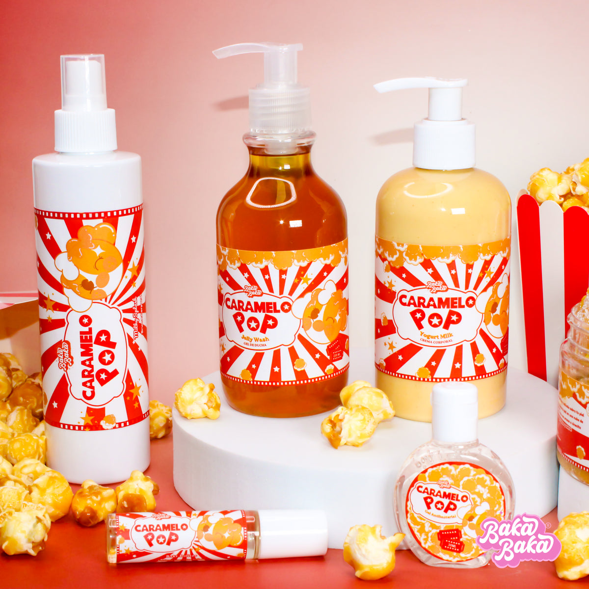 Baka Kit Caramelo Pop/ Colección Corporal Completa | Caramel