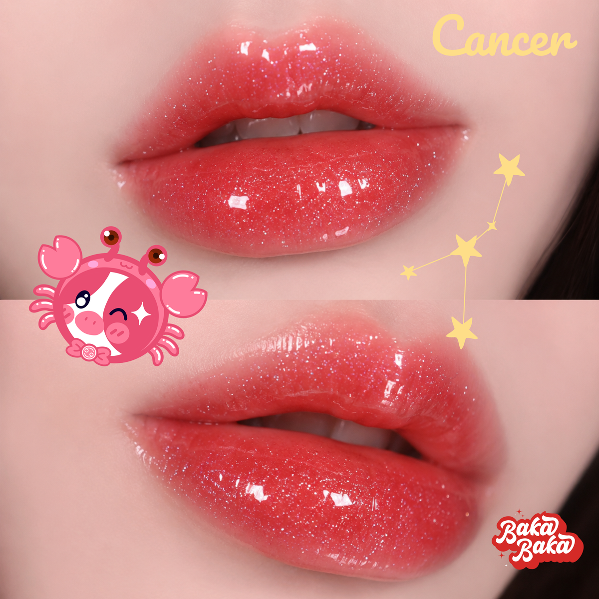 Lipgloss Ultra Juicy CANCER Jumbo 19 ml Signos Zodiacales ♋️