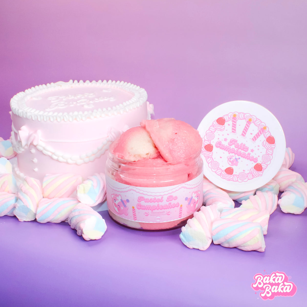Pastel de Cumpleaños Sundae Scrub/ Exfoliante Corporal | Birthday Cake