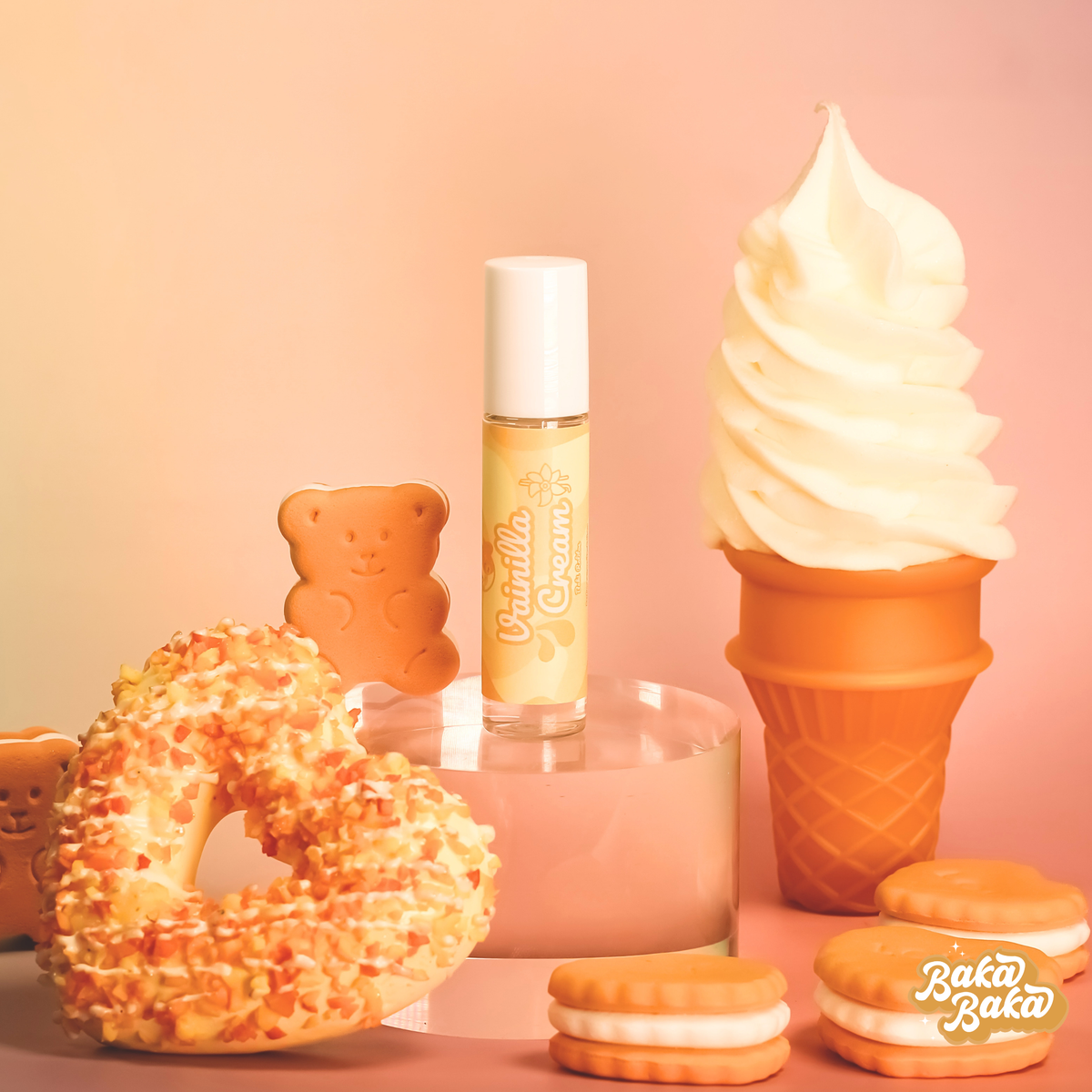 Baki Rolito Vainilla Cream/ Perfume en Aceite Roll-On