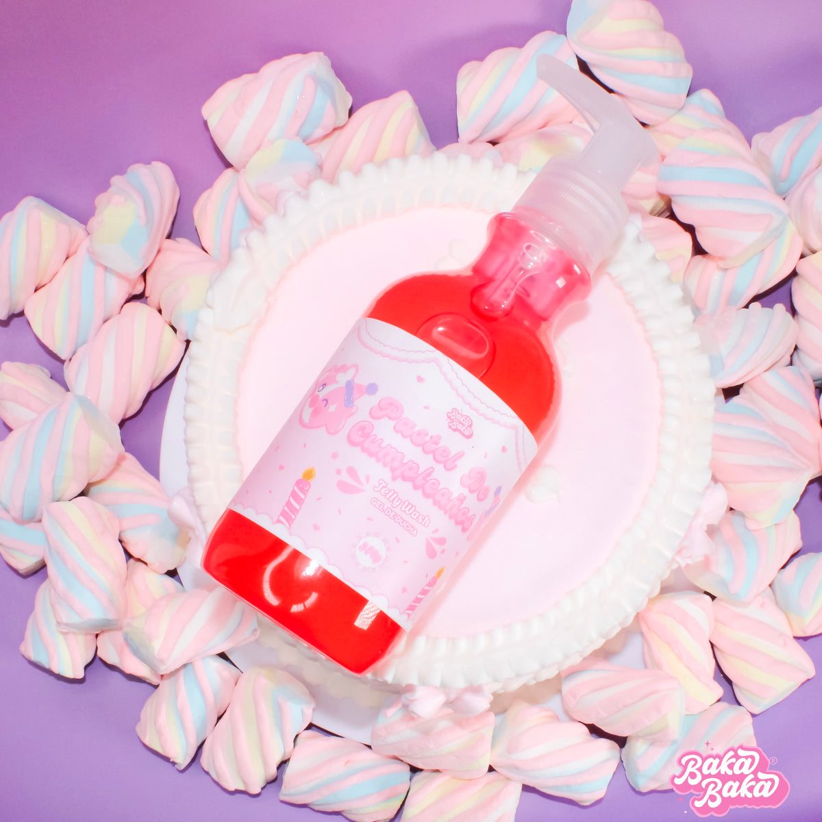 Pastel de Cumpleaños Bubble Jelly/ Gel de ducha | Birthday Cake