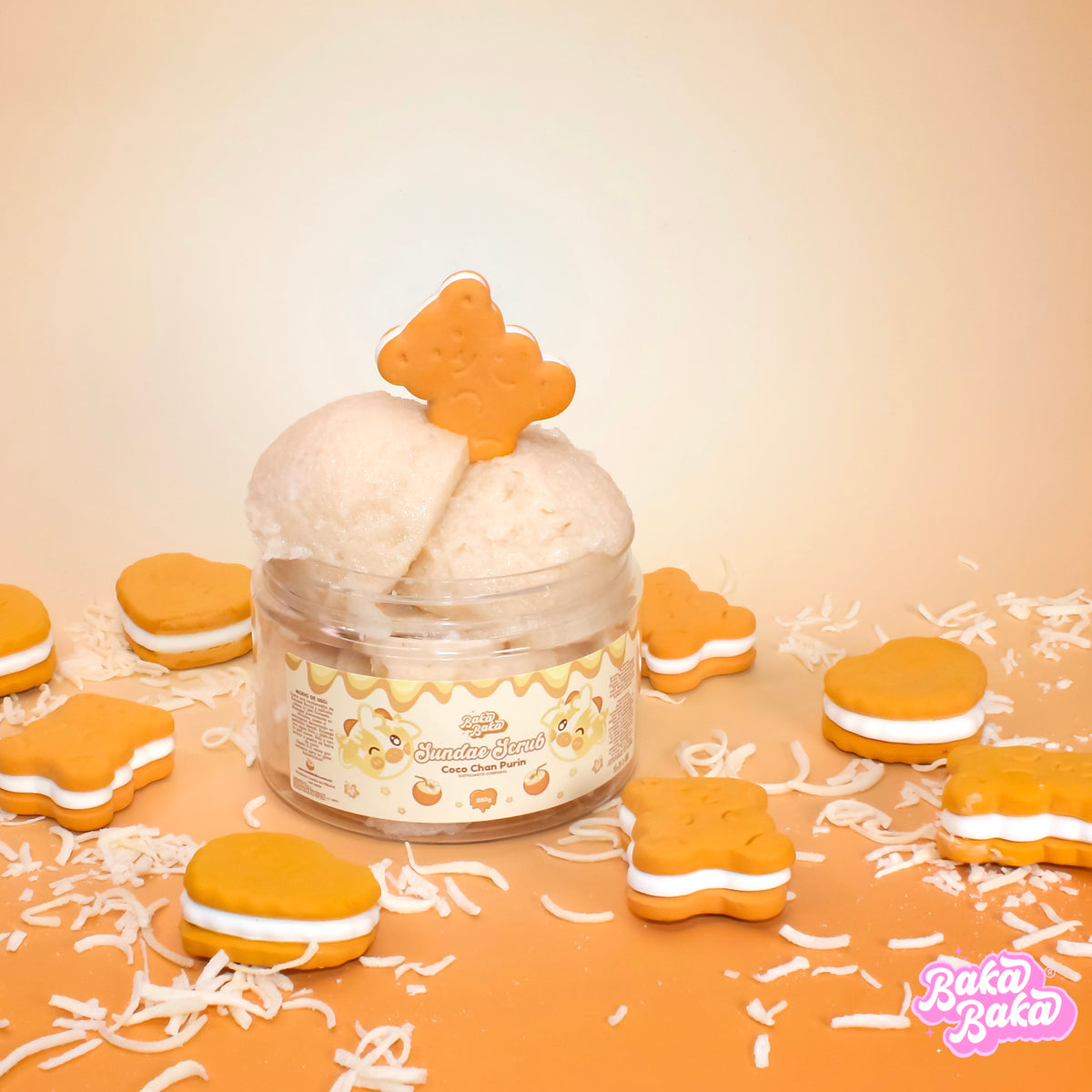 Coco Chan Purin Sundae Scrub/ Exfoliante Corporal | Coconut Milk