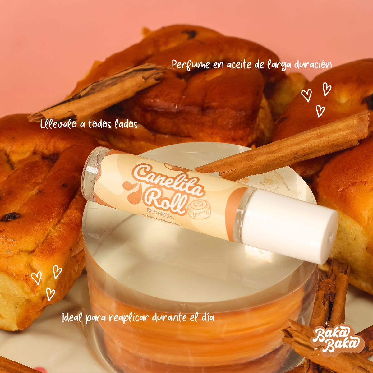 Baki Rolito Canelita Roll | Perfume en Aceite Roll-On
