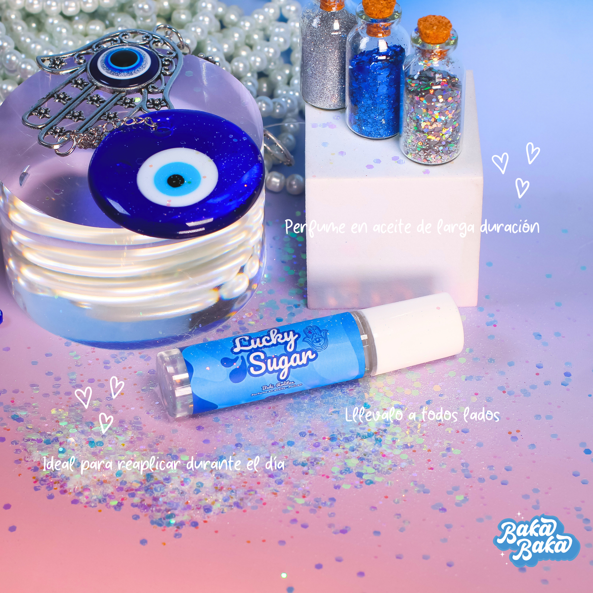 Baki Rolito Lucky Sugar | Perfume en Aceite Roll-On
