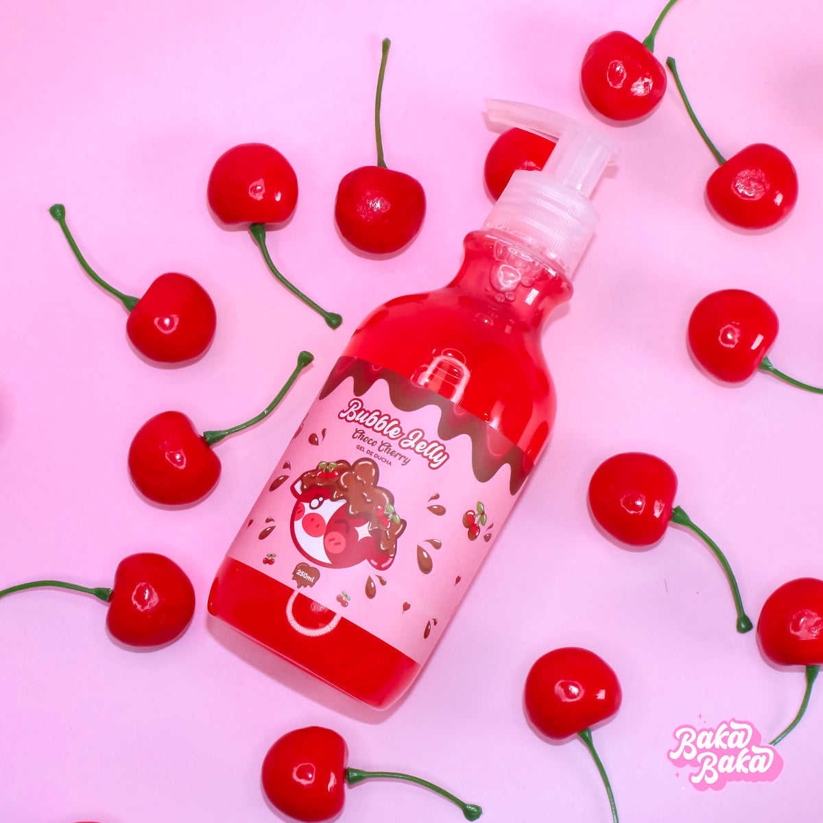 Baka Kit Choco Cherry/ Colección Corporal Completa | Candy Cherry