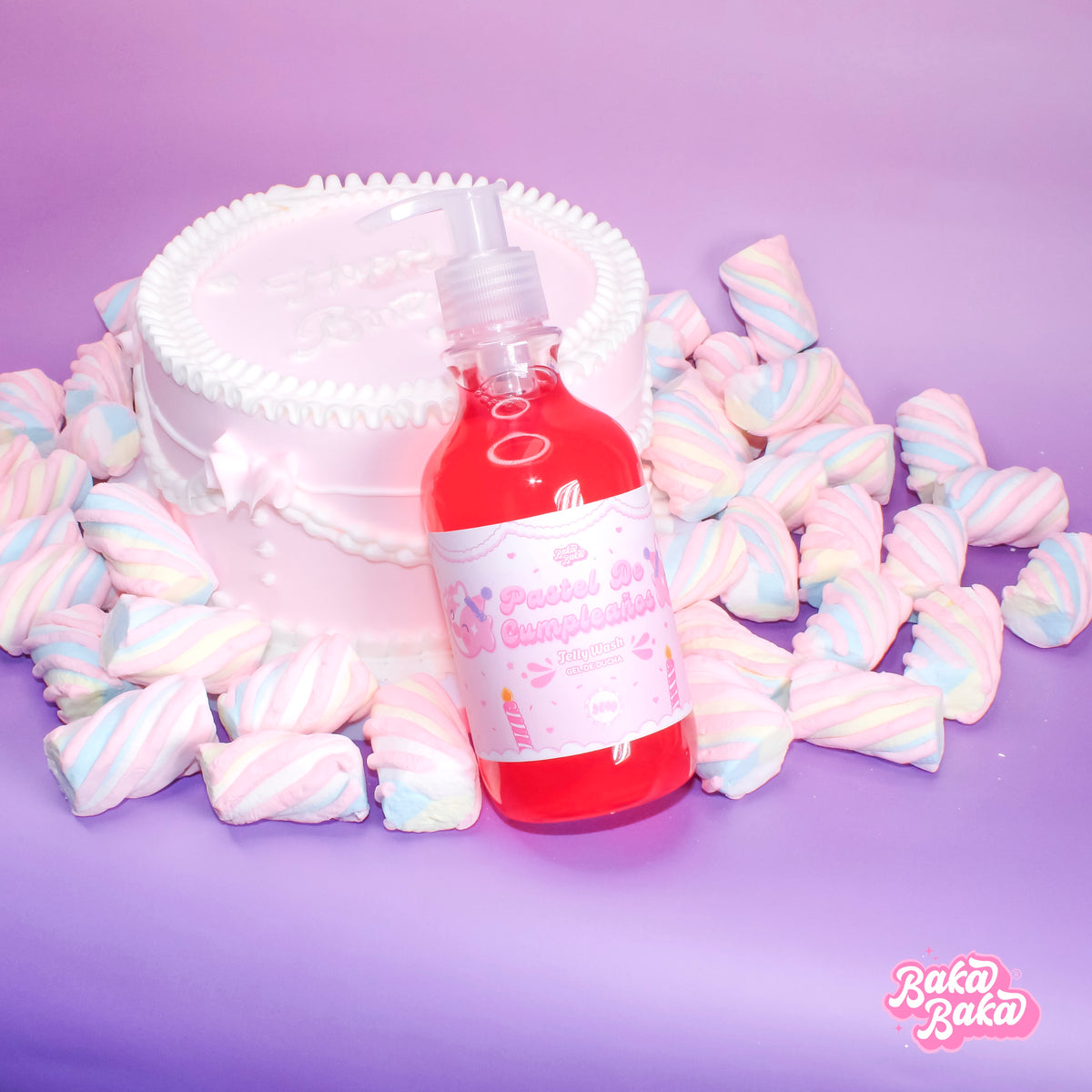 Baka Kit Pastel de Cumpleaños/ Colección Corporal Completa | Birthday Cake