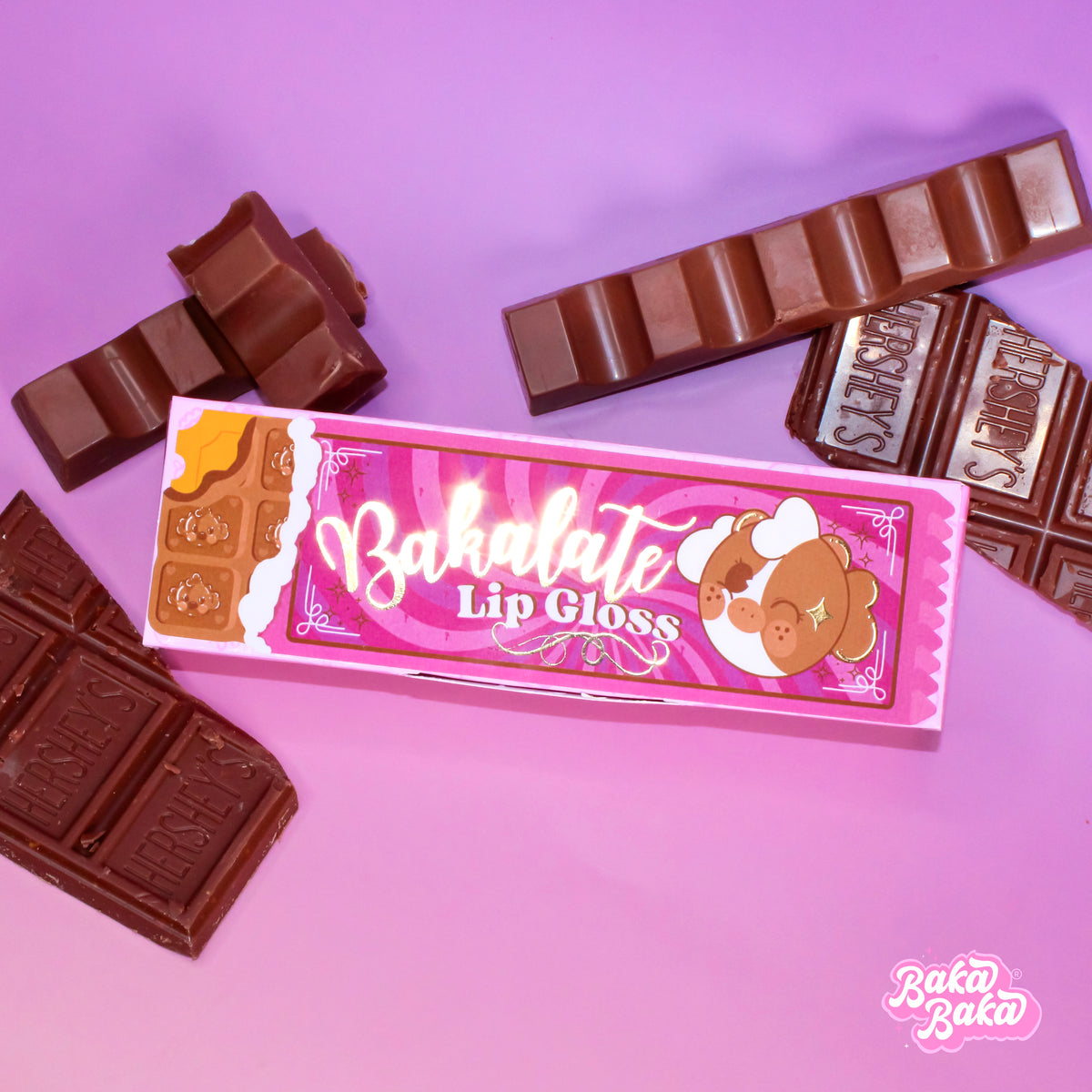 Lipgloss Ultra Juicy BAKALATE Jumbo 19 ml | Chocolate