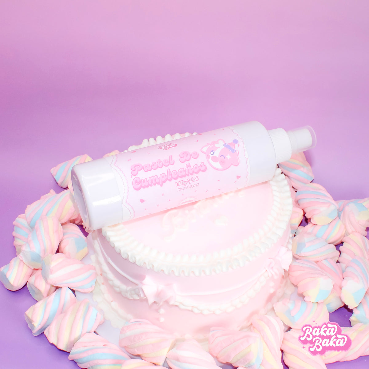 Milky Duo Pastel de Cumpleaños/ Crema + Splash Corporal | Birthday Cake