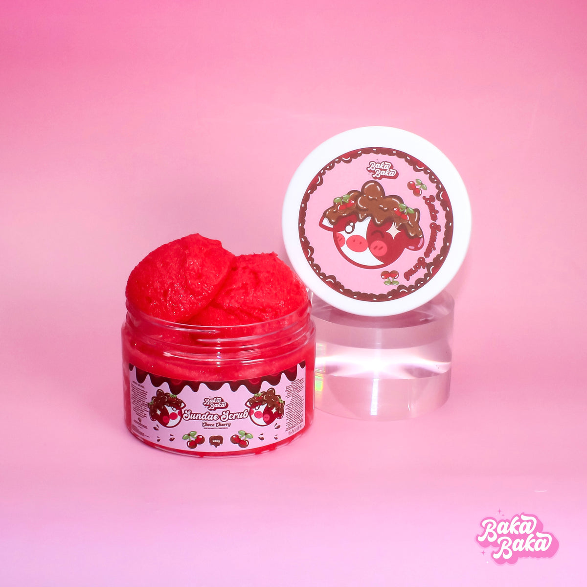 Choco Cherry Sundae Scrub/ Exfoliante Corporal | Candy Cherry