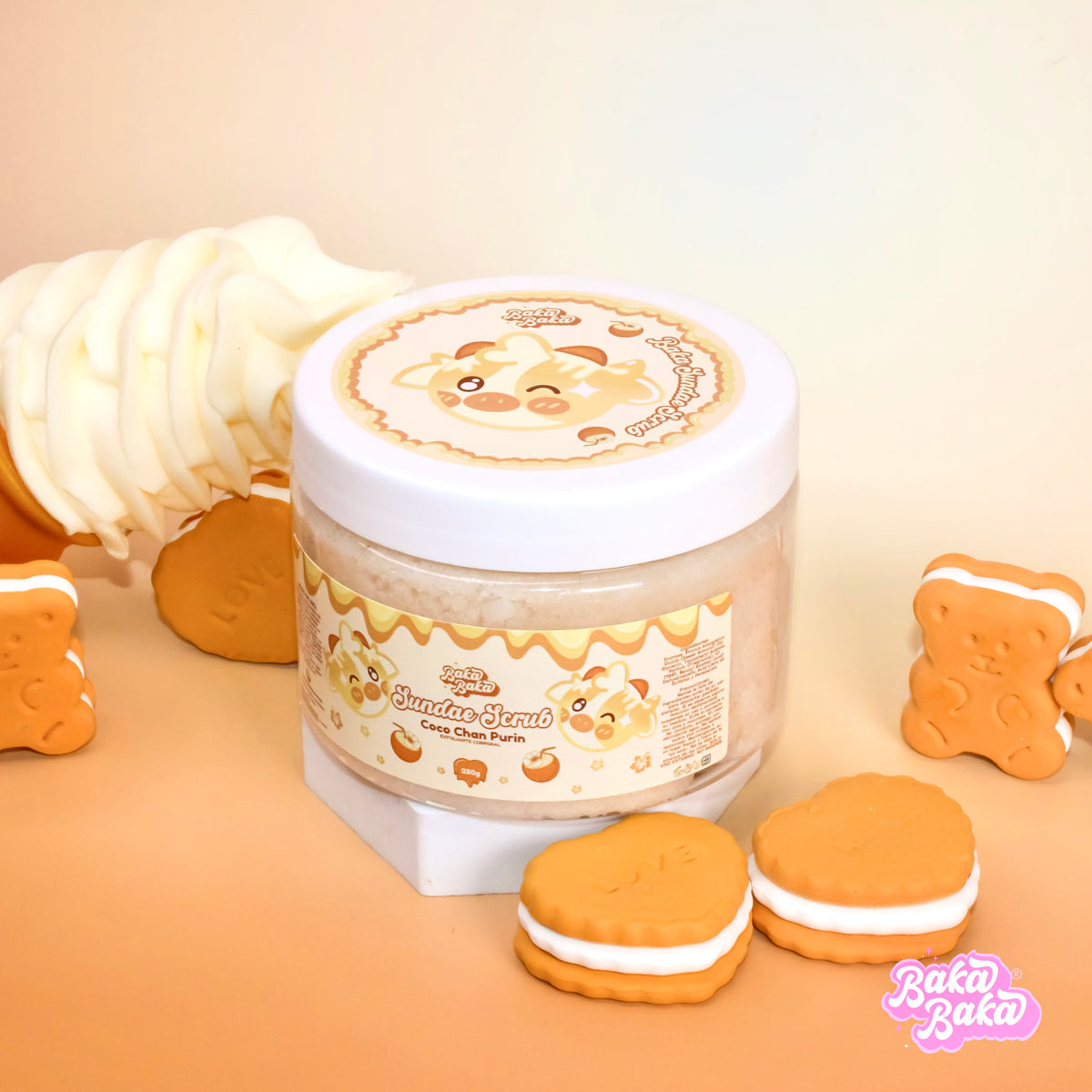 Bubble Duo Coco Chan Purin/ Exfoliante y Gel de Ducha | Coconut Milk