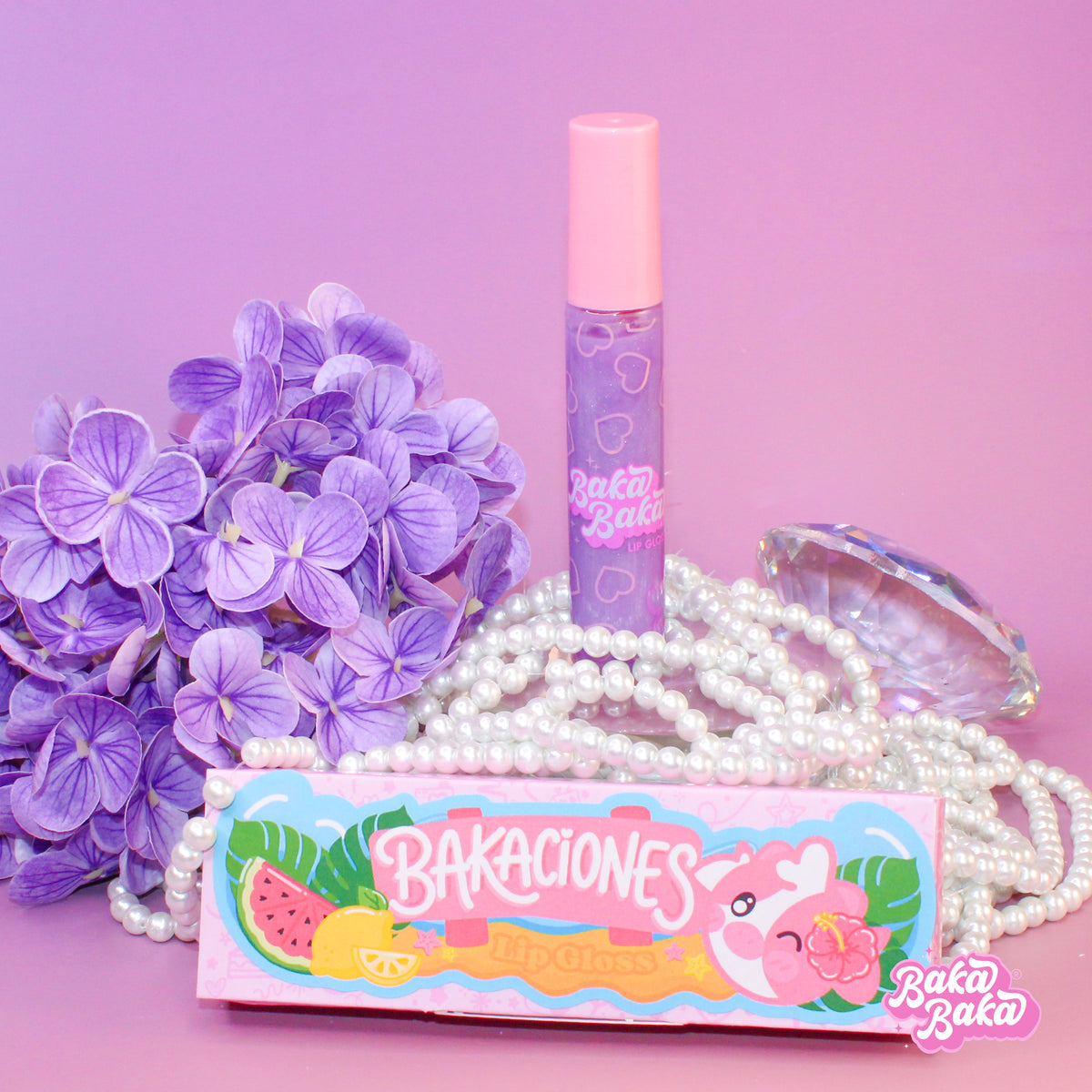Baka Kit BAKACIONES| Colección Completa Lipgloss Ultra Juicy de Verano