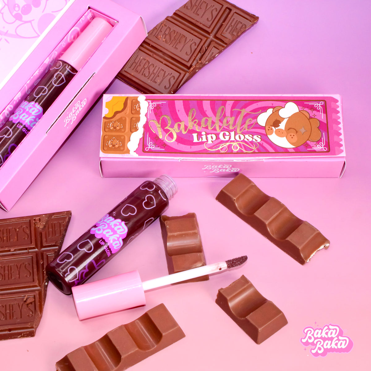 Lipgloss Ultra Juicy BAKALATE Jumbo 19 ml | Chocolate