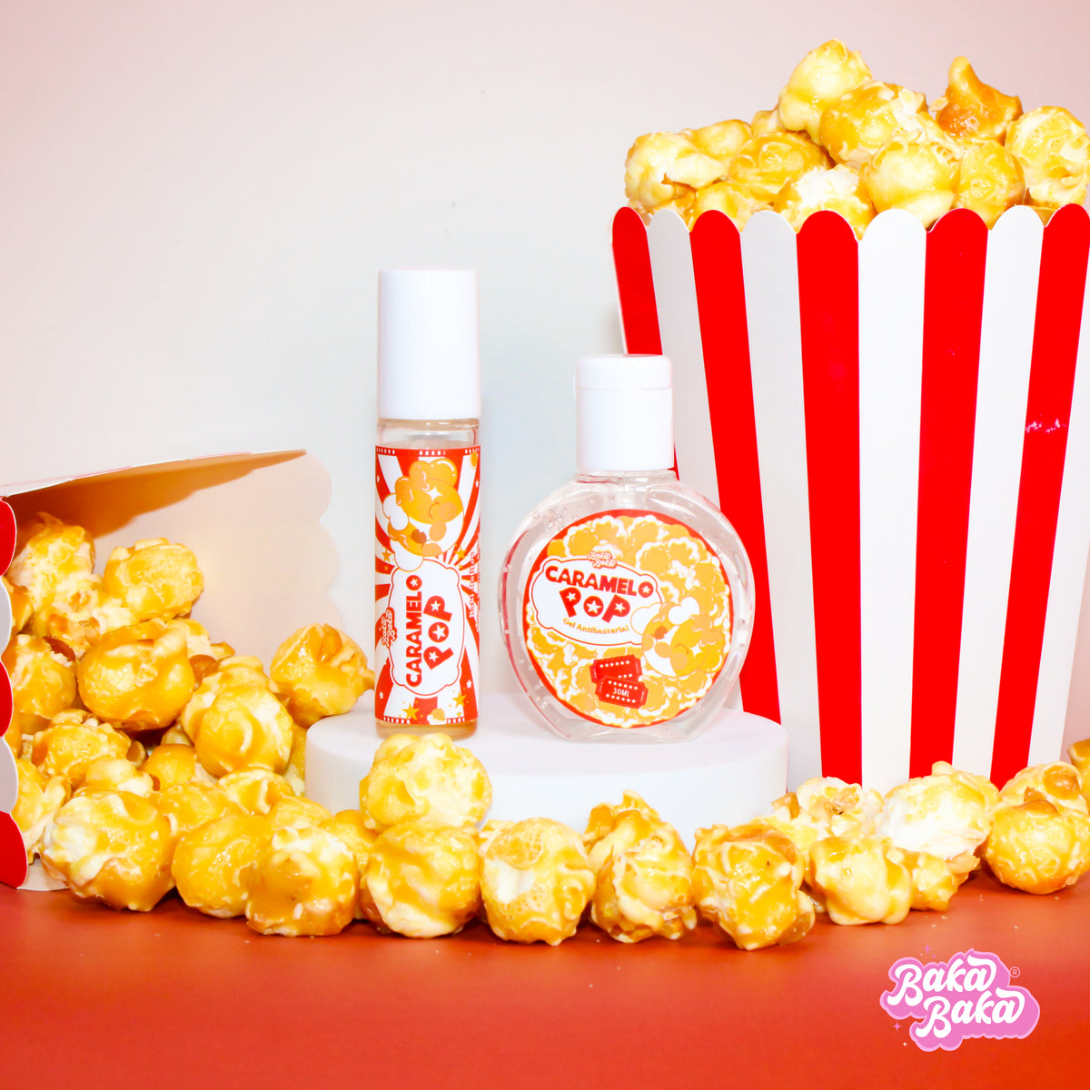 Pocket Duo Caramelo Pop / Perfume en aceite + Gel Antibacterial | Caramel