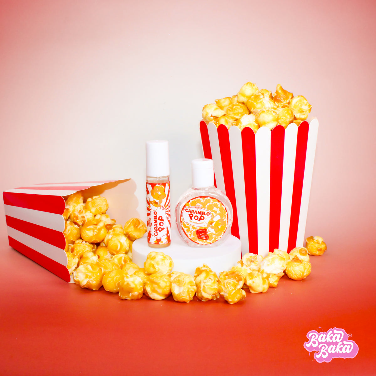 Pocket Duo Caramelo Pop / Perfume en aceite + Gel Antibacterial | Caramel