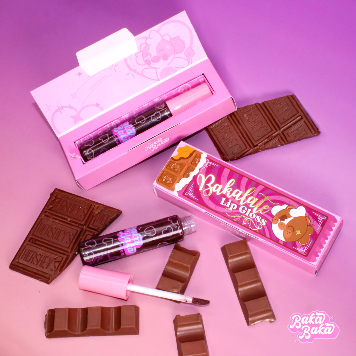 Lipgloss Ultra Juicy BAKALATE Jumbo 19 ml | Chocolate