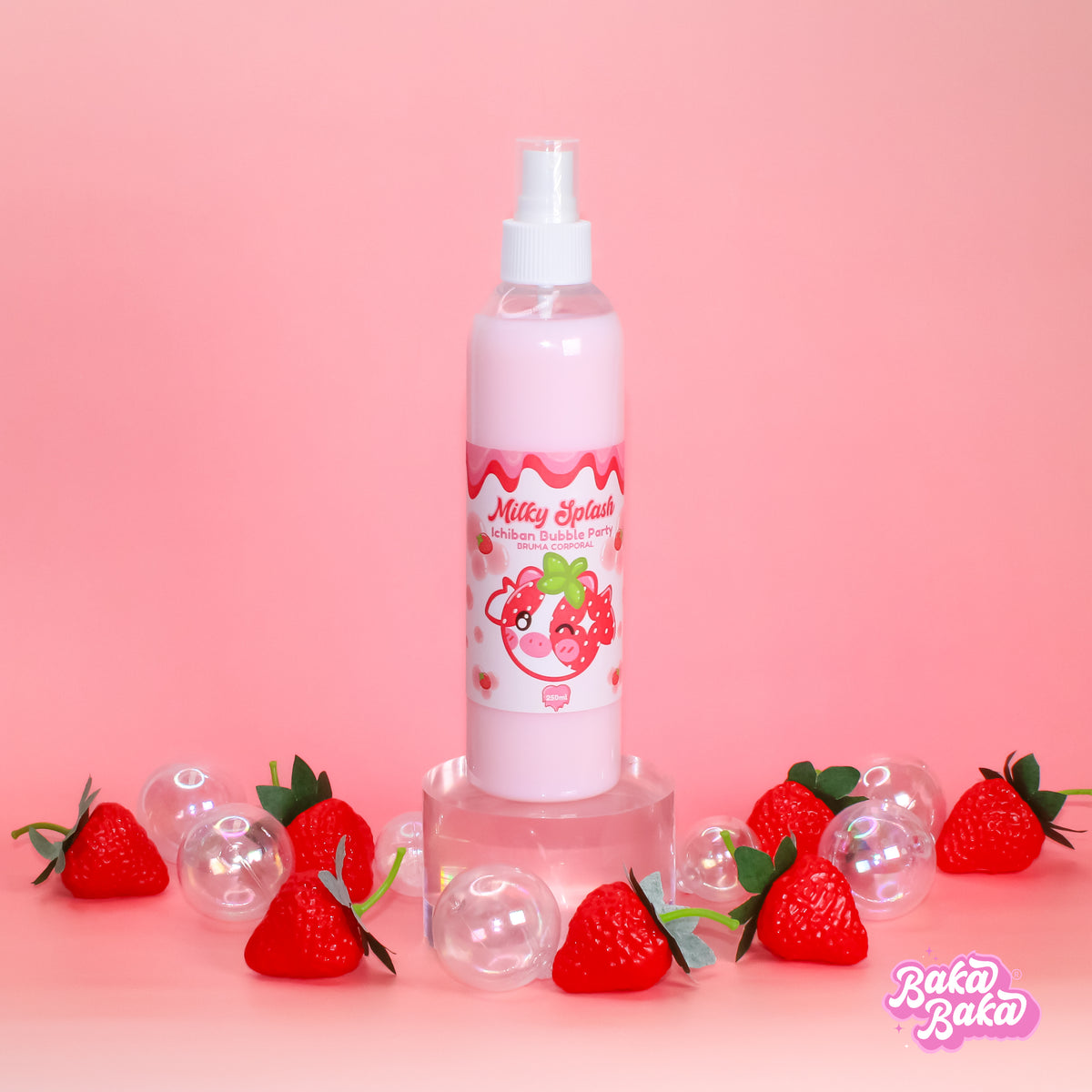 Baka Kit Ichiban Bubble Party/ Colección Corporal Completa | Strawberry Soda