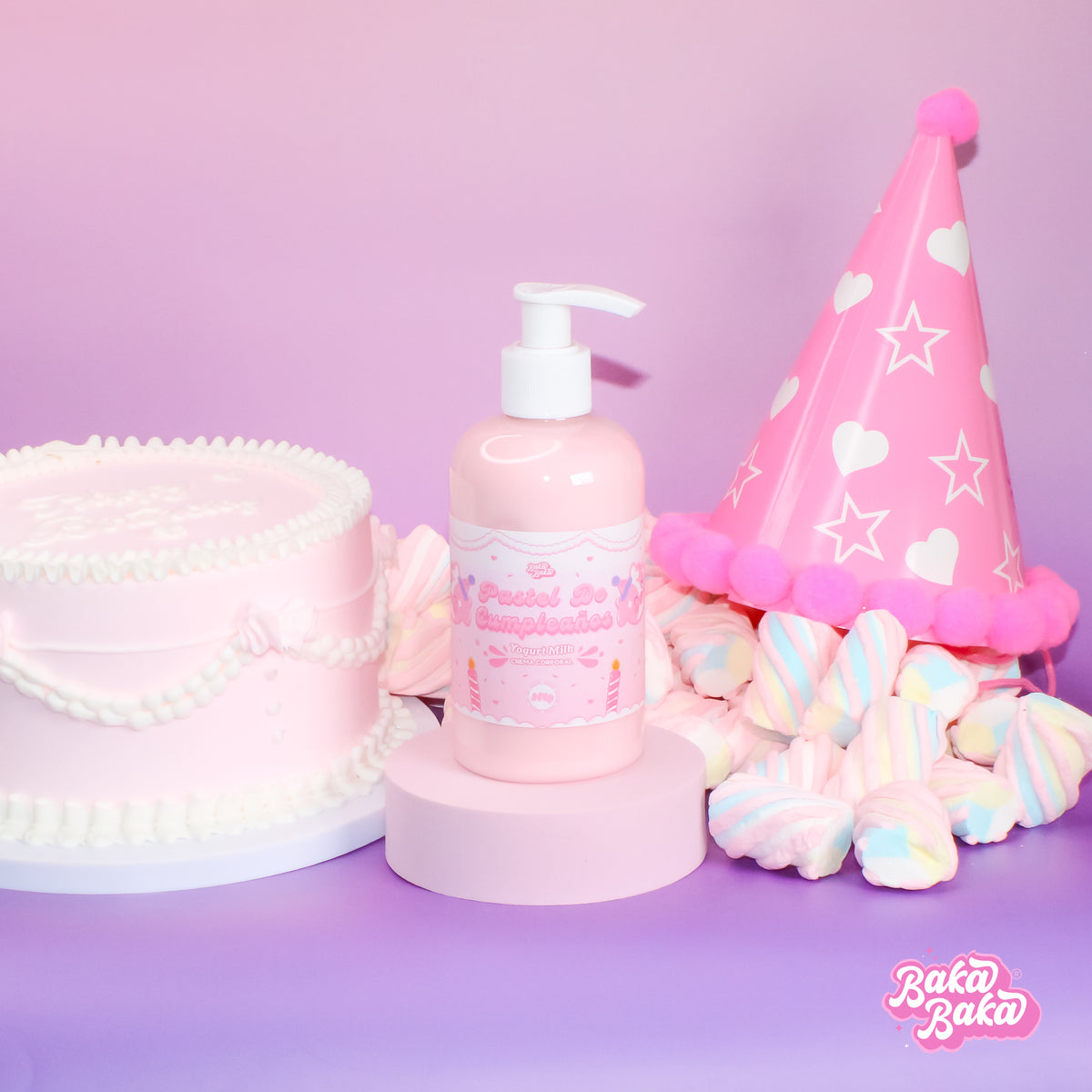 Milky Duo Pastel de Cumpleaños/ Crema + Splash Corporal | Birthday Cake