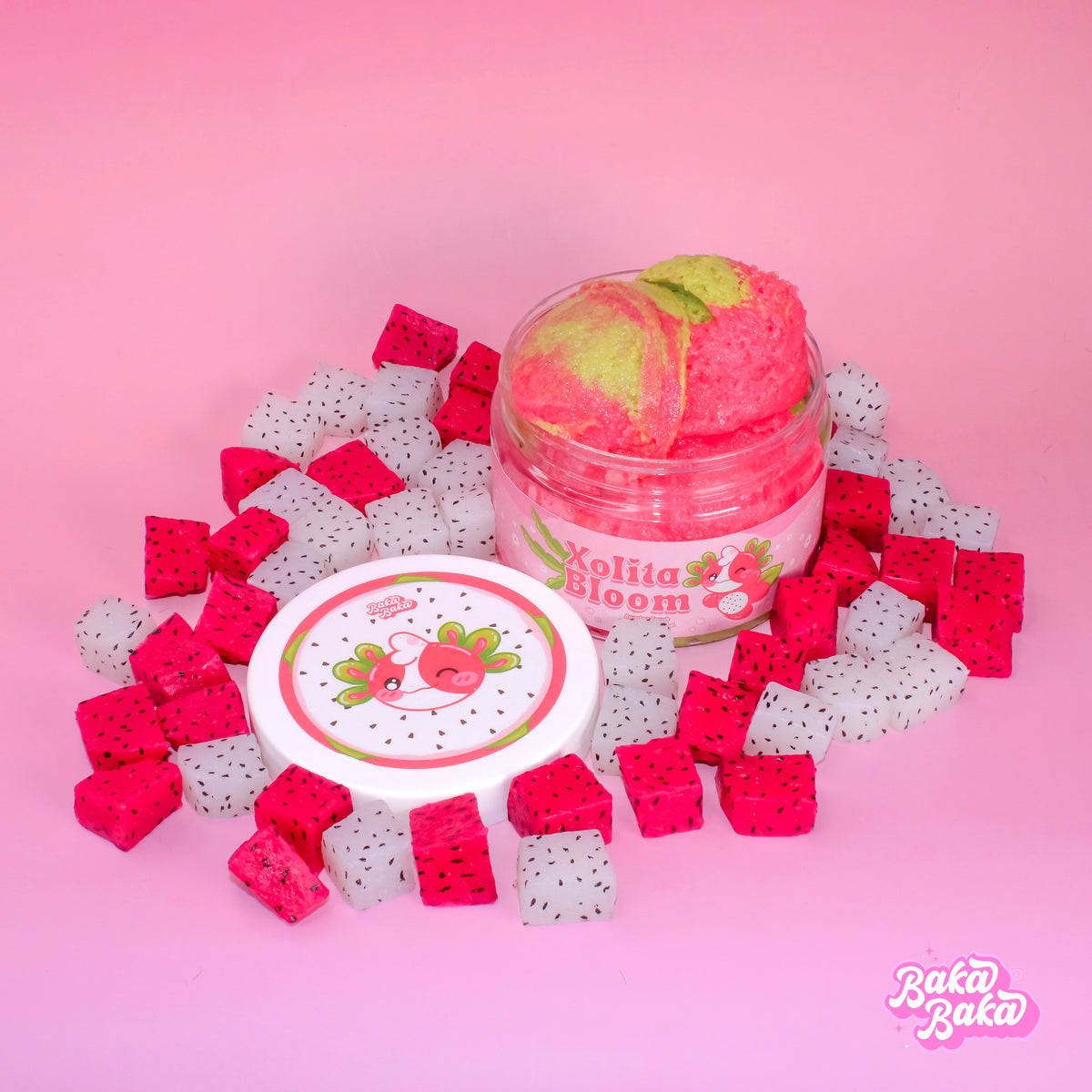 Xolita Bloom Sundae Scrub / Exfoliante Corporal | Dragon Fruit