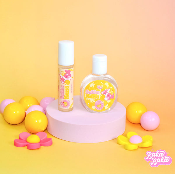 Pocket Dúo Bubba Nana/ Gel Antibacterial y Perfume en Aceite | Banana