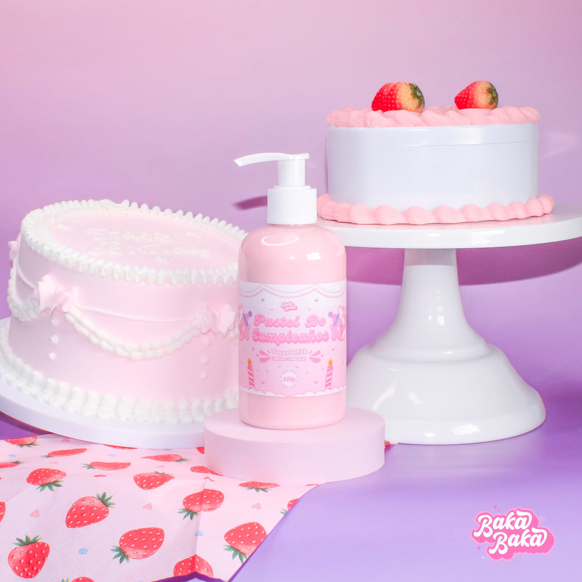 Baka Kit Pastel de Cumpleaños/ Colección Corporal Completa | Birthday Cake