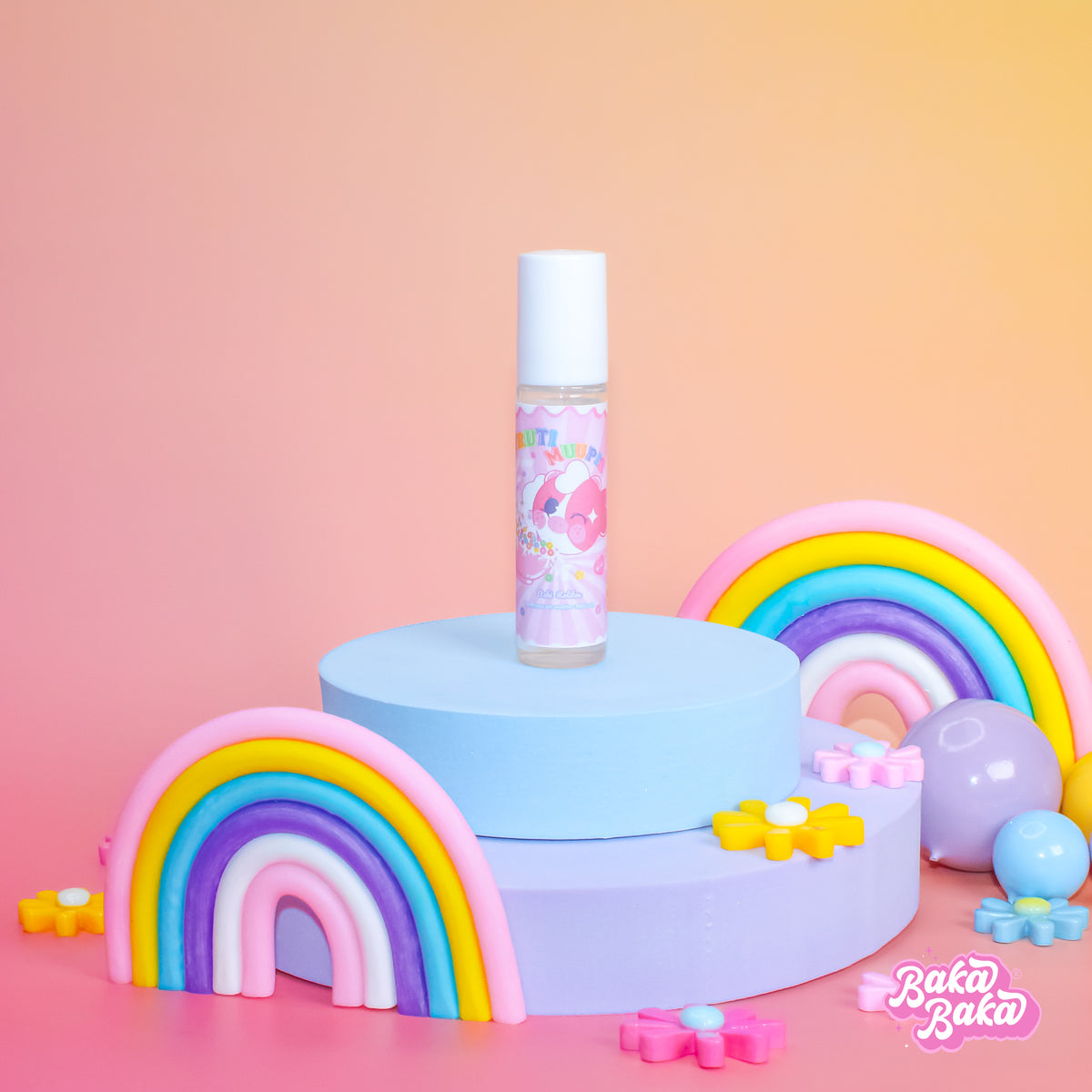Pocket Duo Fruti Muupis/ Perfume en Aceite + Gel Antibacterial | Tropical Fruit