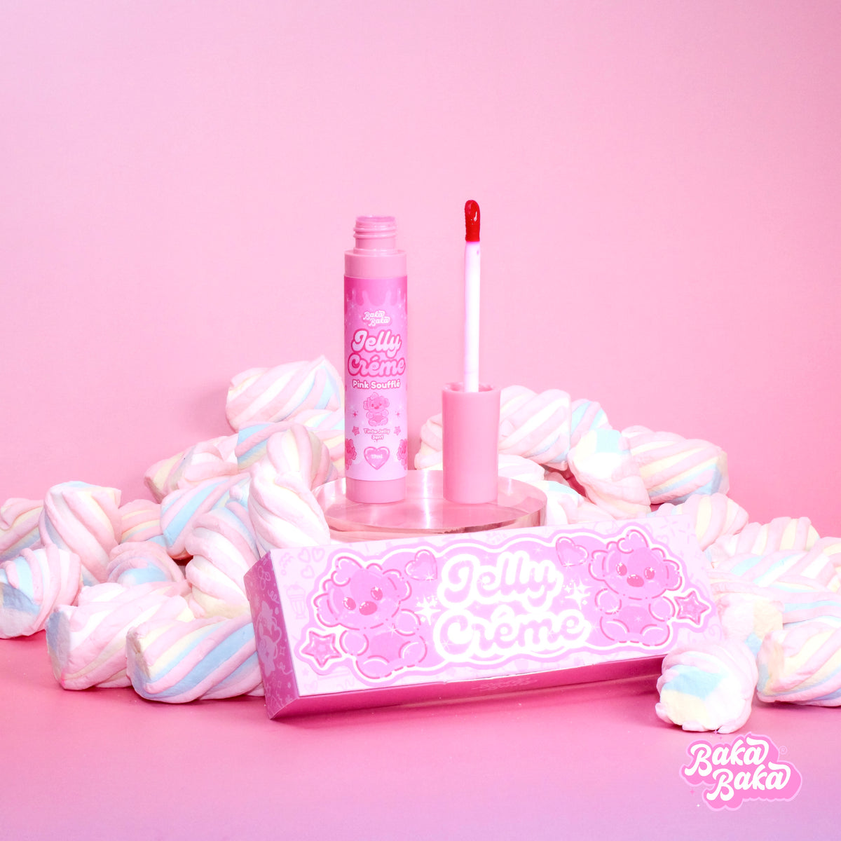 Jelly Créme Pink Soufflé/ Tinta Jelly 3en1 | Bubblegum