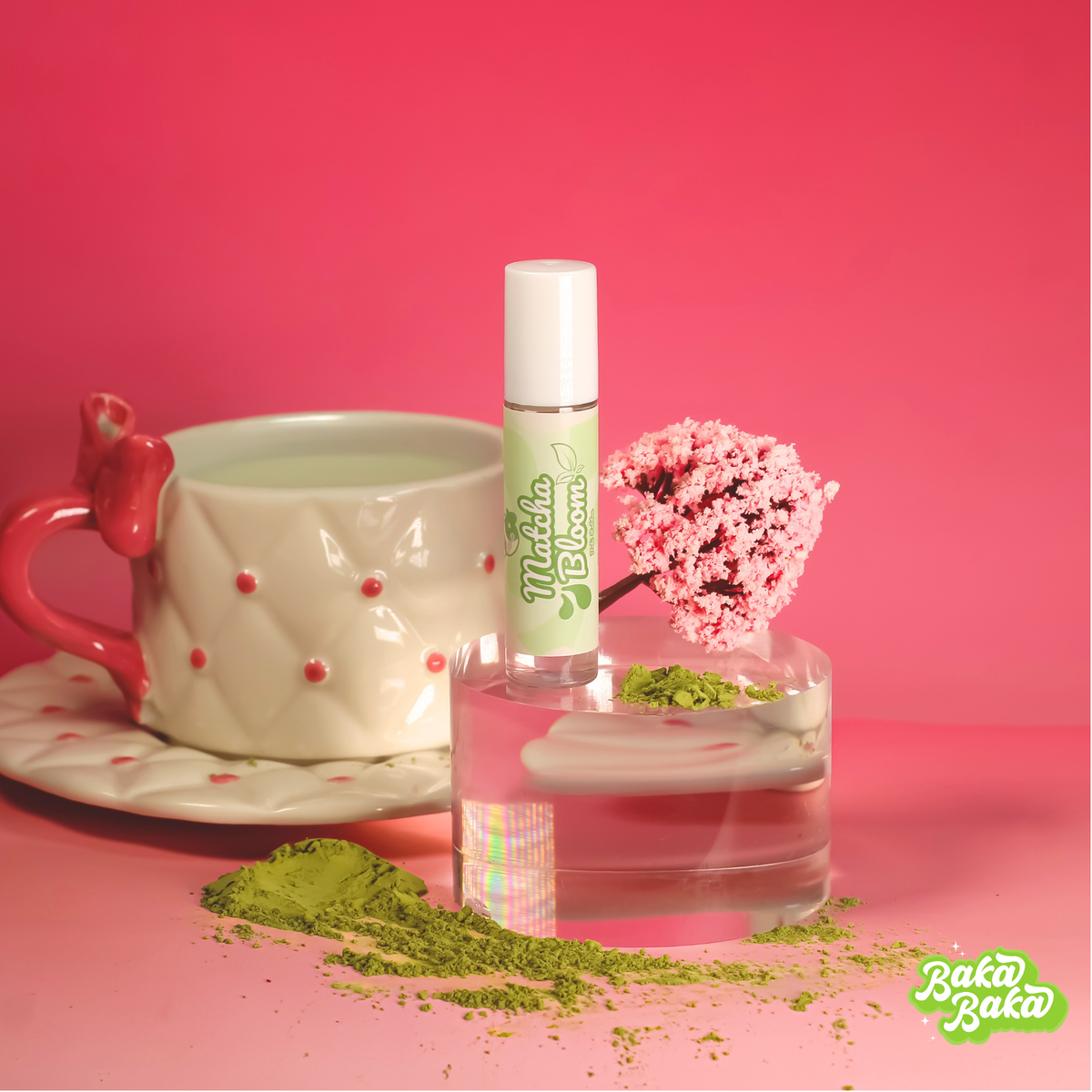 Baki Rolito Matcha Bloom/ Perfume en Aceite Roll-On