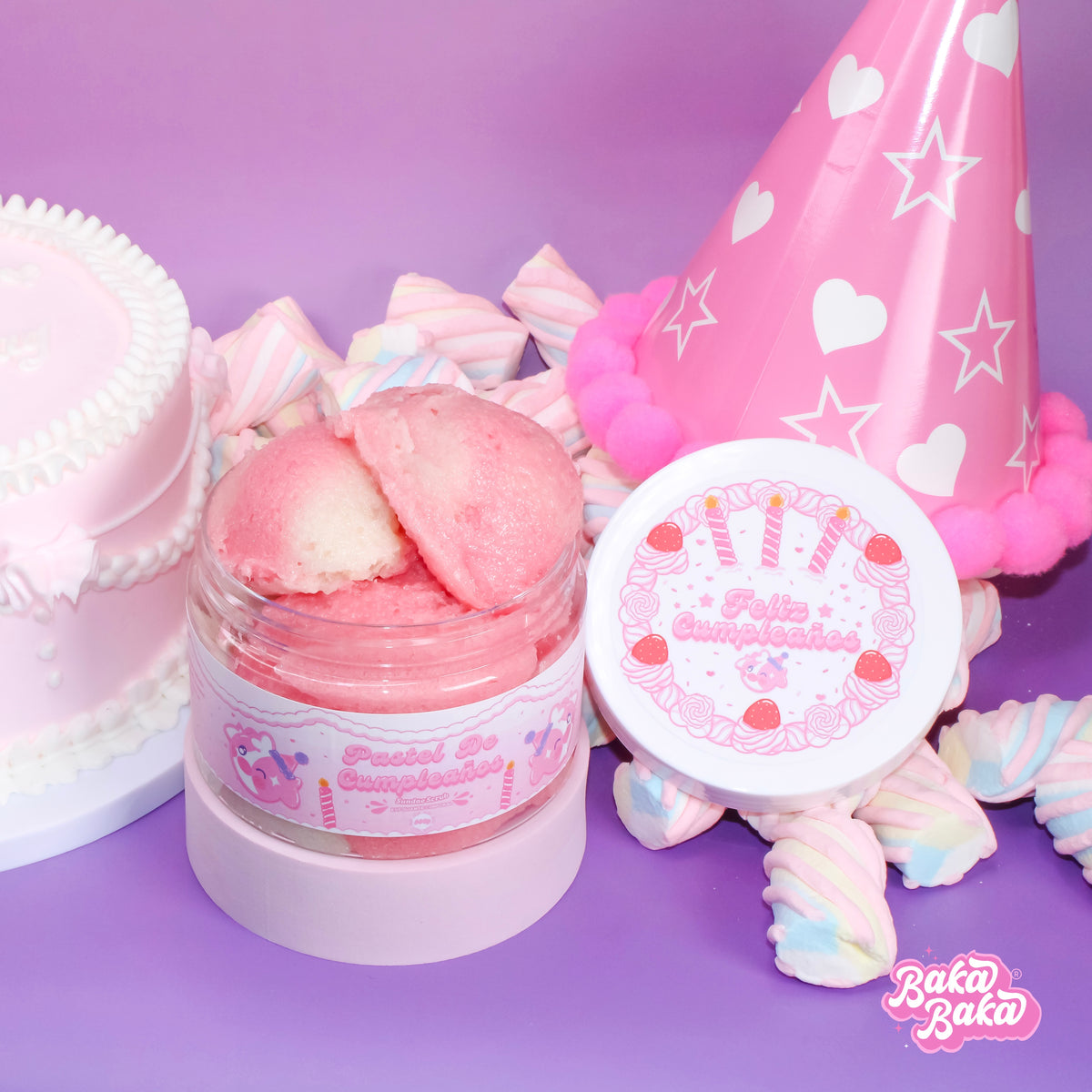 Pastel de Cumpleaños Sundae Scrub/ Exfoliante Corporal | Birthday Cake