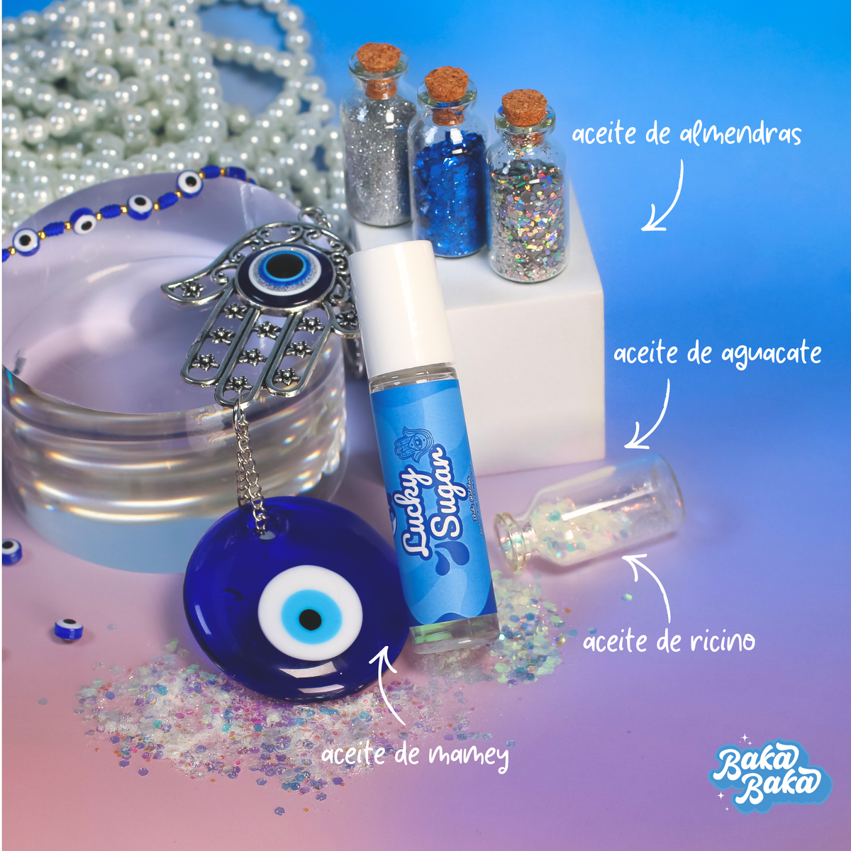 Baki Rolito Lucky Sugar | Perfume en Aceite Roll-On
