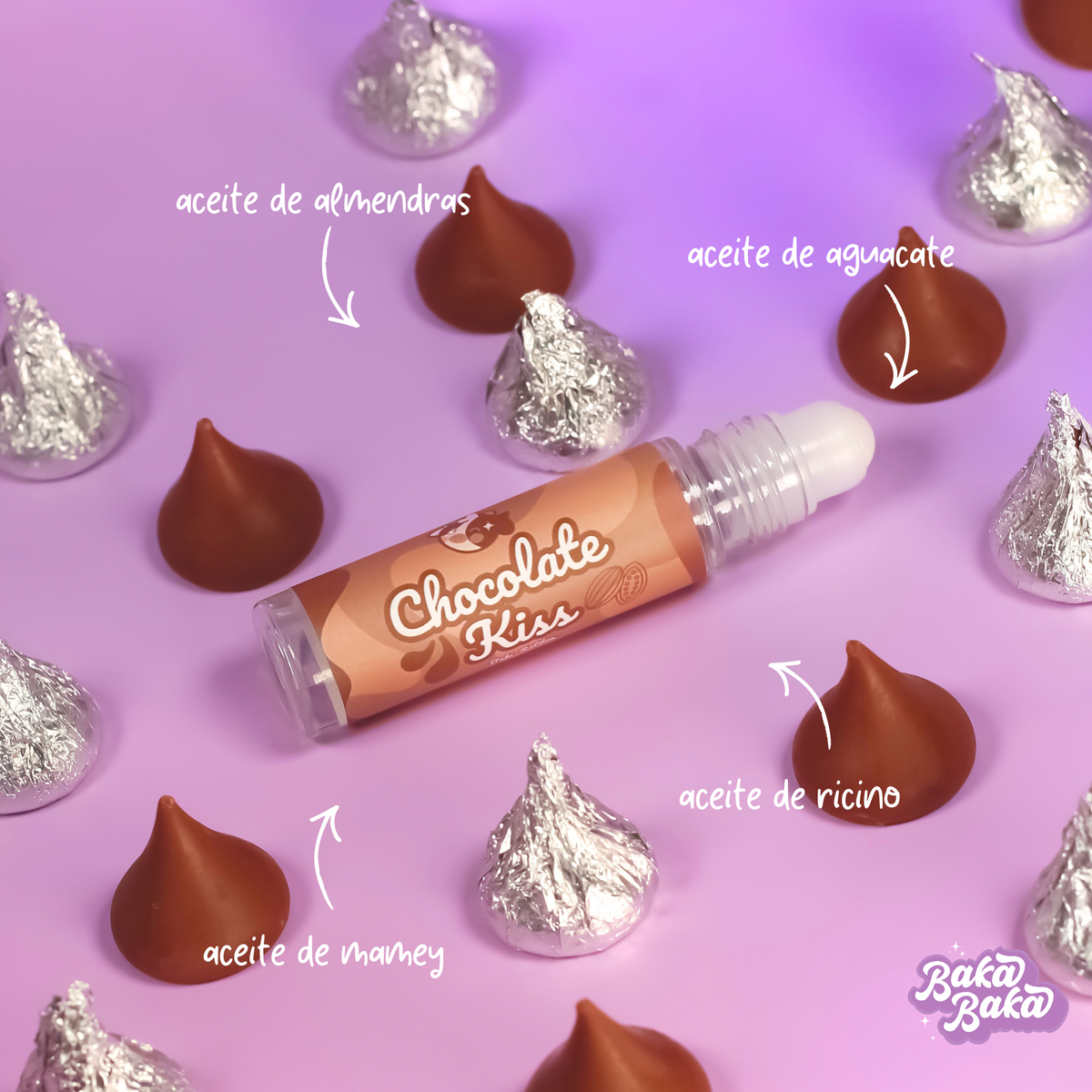 Baki Rolito Chocolate Kiss | Perfume en Aceite Roll-On