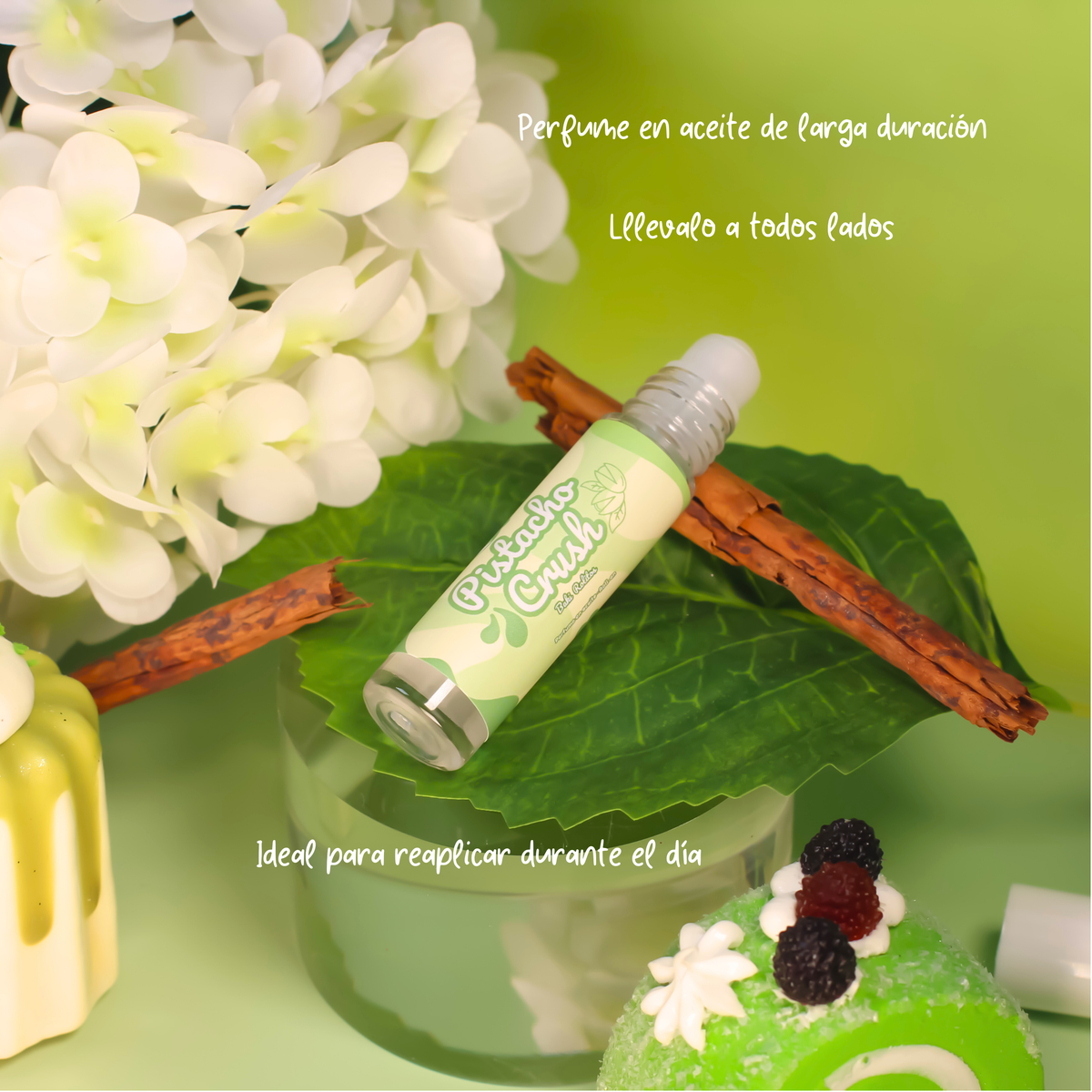 Baki Rolito Pistacho Crush/ Perfume en Aceite Roll-On