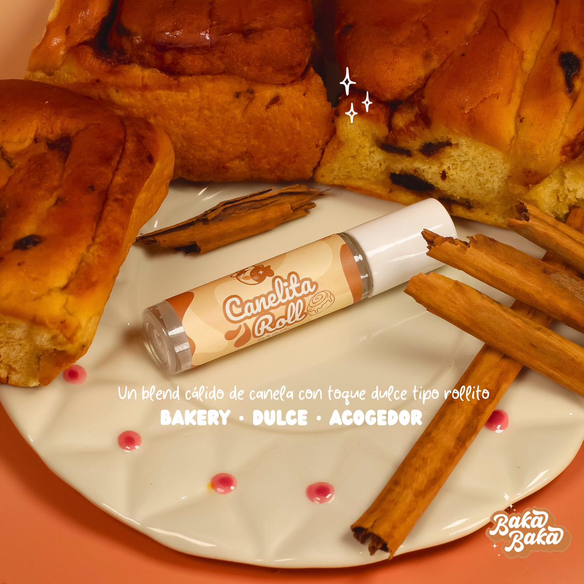 Baki Rolito Canelita Roll | Perfume en Aceite Roll-On