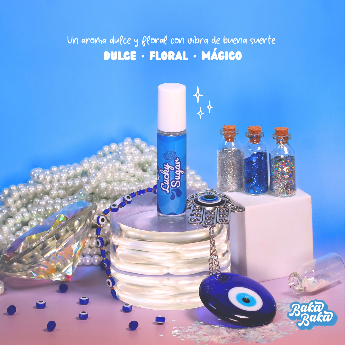 Baki Rolito Lucky Sugar | Perfume en Aceite Roll-On