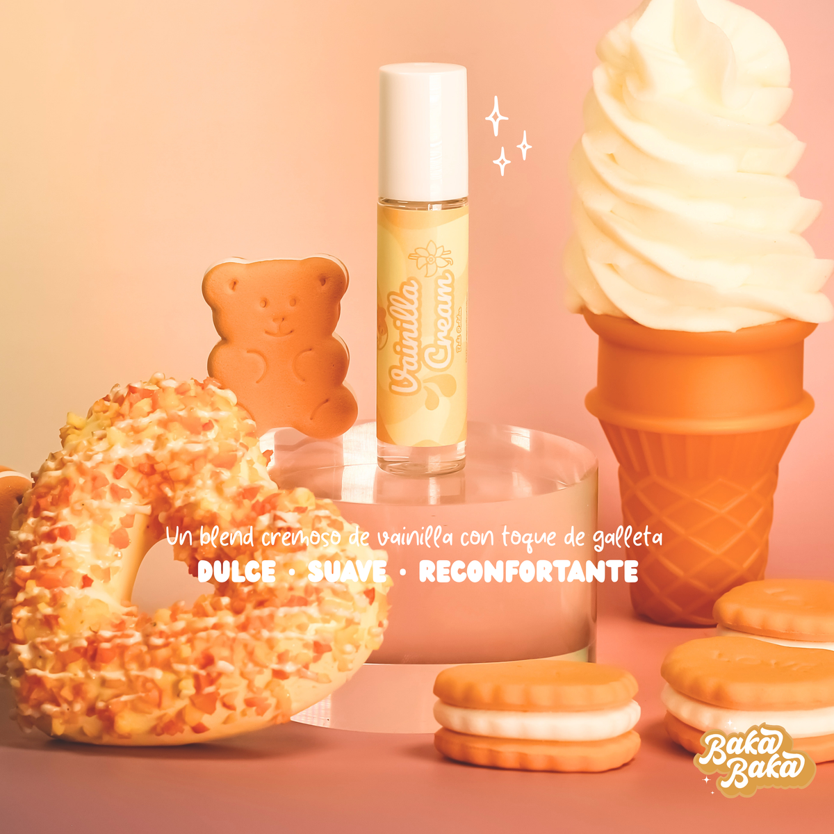 Baki Rolito Vainilla Cream/ Perfume en Aceite Roll-On