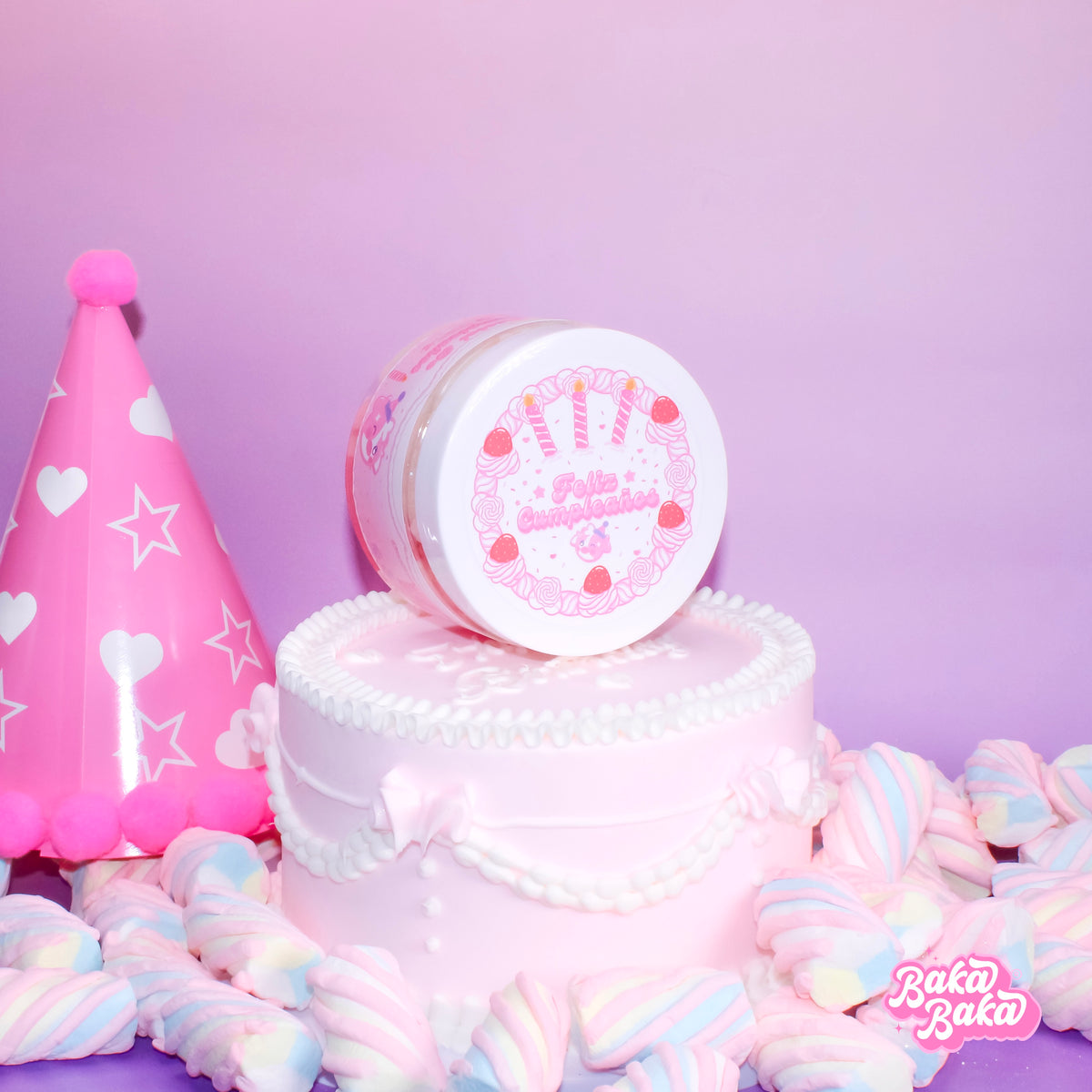 Pastel de Cumpleaños Sundae Scrub/ Exfoliante Corporal | Birthday Cake