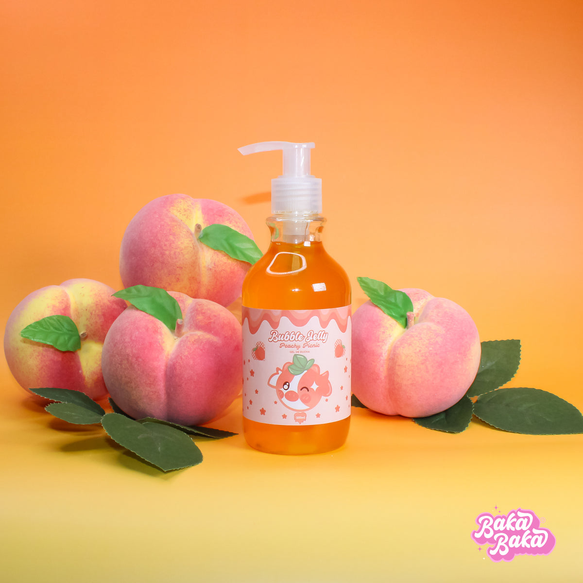 Baka Kit Peachy Picnic/ Colección Corporal Completa | Peach Nectar