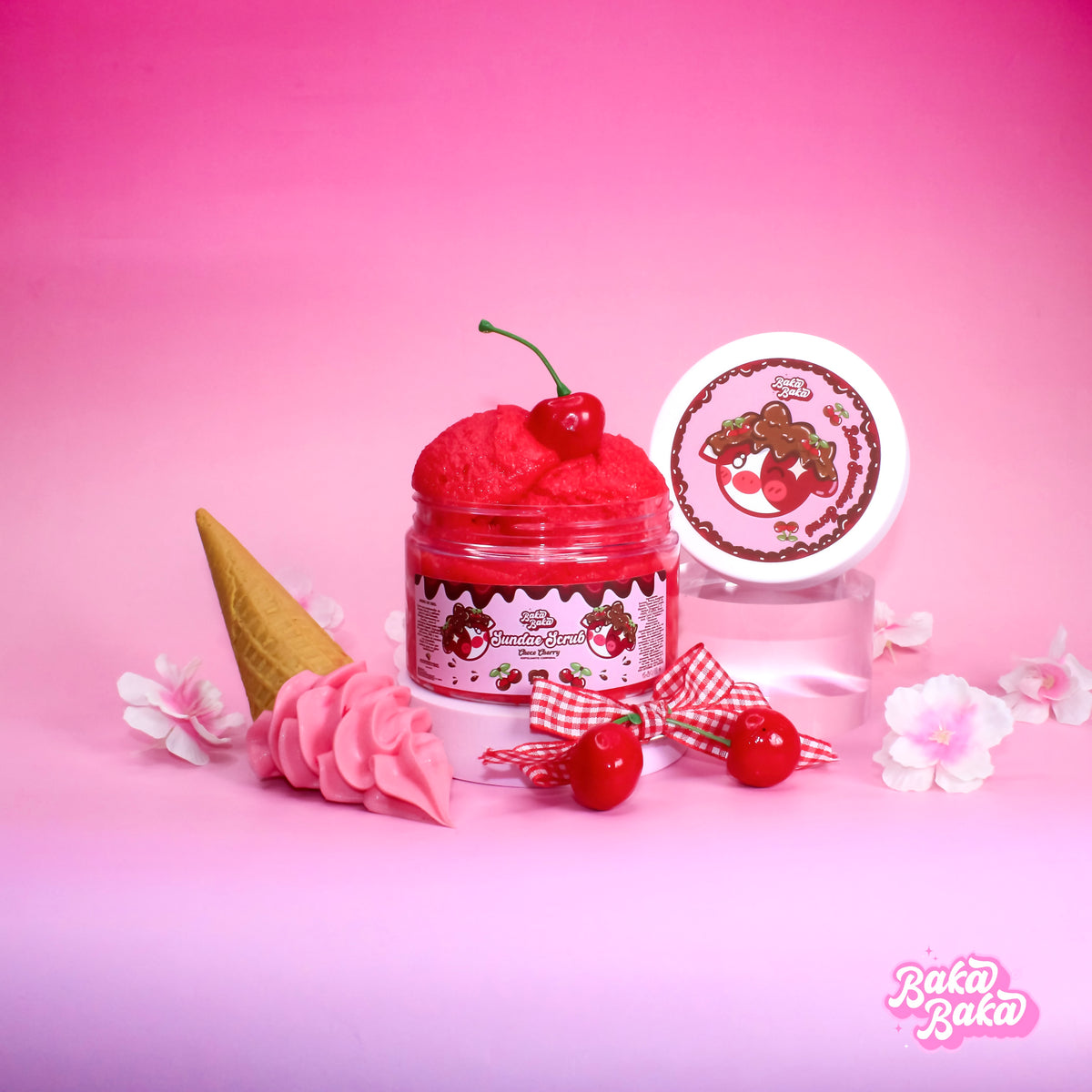 Choco Cherry Sundae Scrub/ Exfoliante Corporal | Candy Cherry