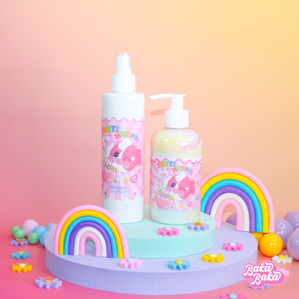 Baka Kit Fruti Muupis/ Colección Corporal Completa | Tropical Fruit