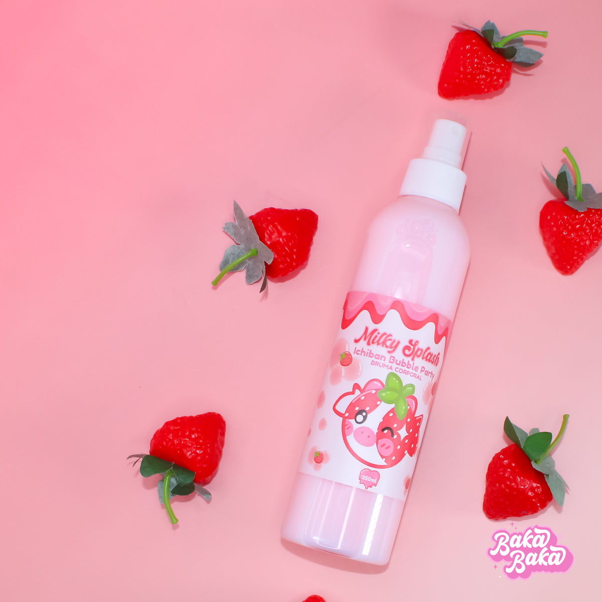 Ichiban Bubble Party Milky Splash/ Bruma Corporal | Strawberry Soda