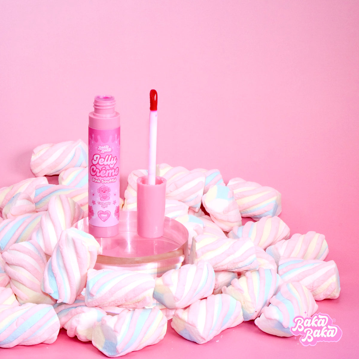 Jelly Créme Pink Soufflé/ Tinta Jelly 3en1 | Bubblegum