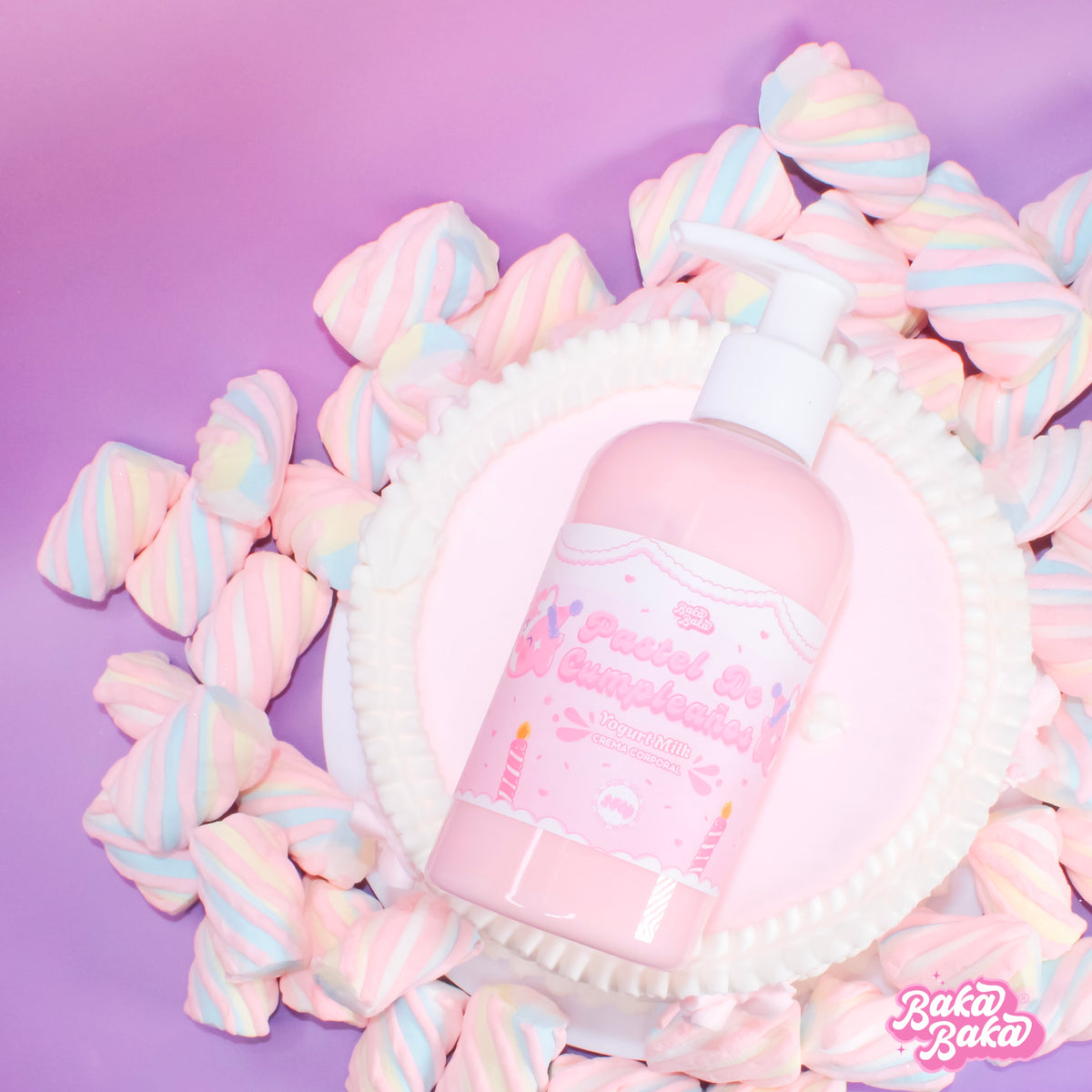 Pastel de Cumpleaños Yogurt Milk/ Crema Corporal | Birthday Cake