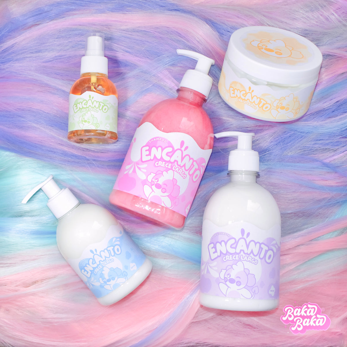 #1 Baka Kit Encanto Crece Largo | Rutina Capilar Completa de Crecimiento Capilar