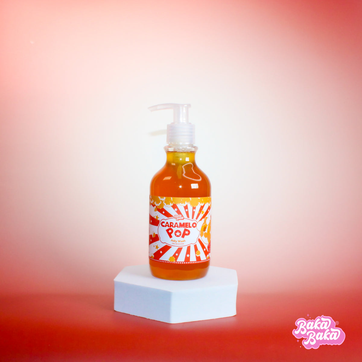 Bubble Duo Caramelo Pop/  Exfoliante y Gel de Ducha Corporal | Caramel