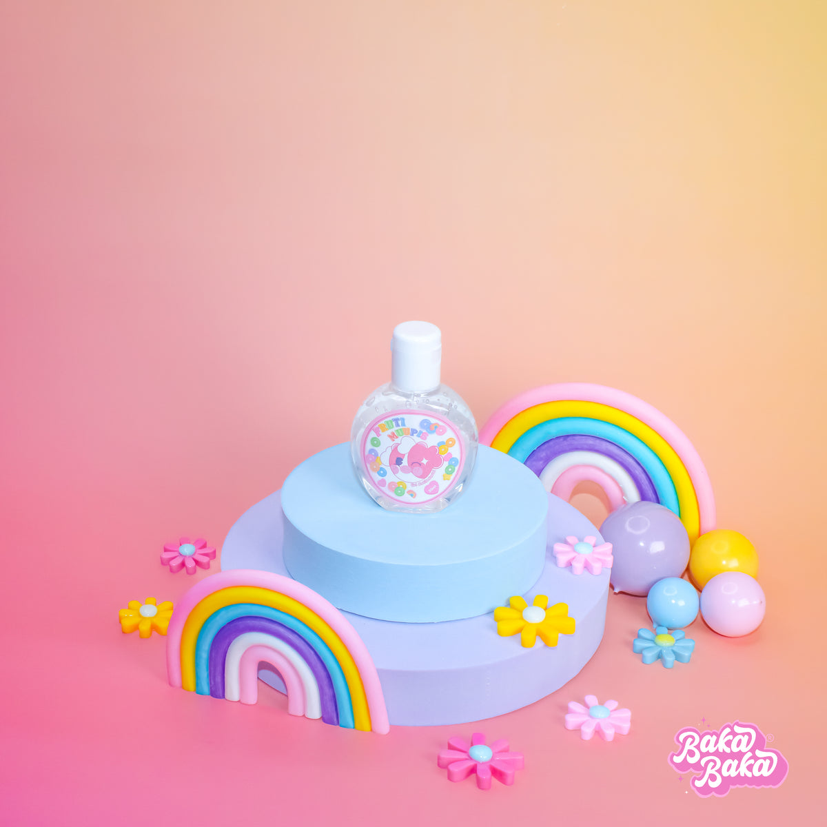 Pocket Duo Fruti Muupis/ Perfume en Aceite + Gel Antibacterial | Tropical Fruit