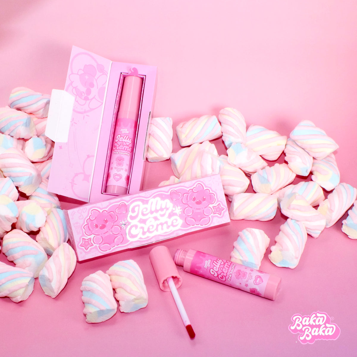 Jelly Créme Pink Soufflé/ Tinta Jelly 3en1 | Bubblegum