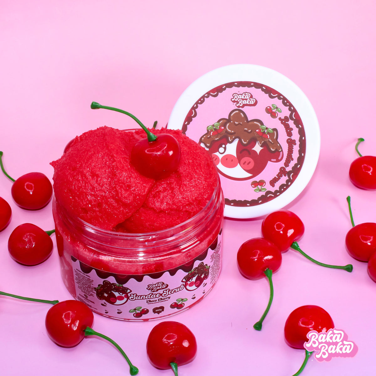 Choco Cherry Sundae Scrub/ Exfoliante Corporal | Candy Cherry