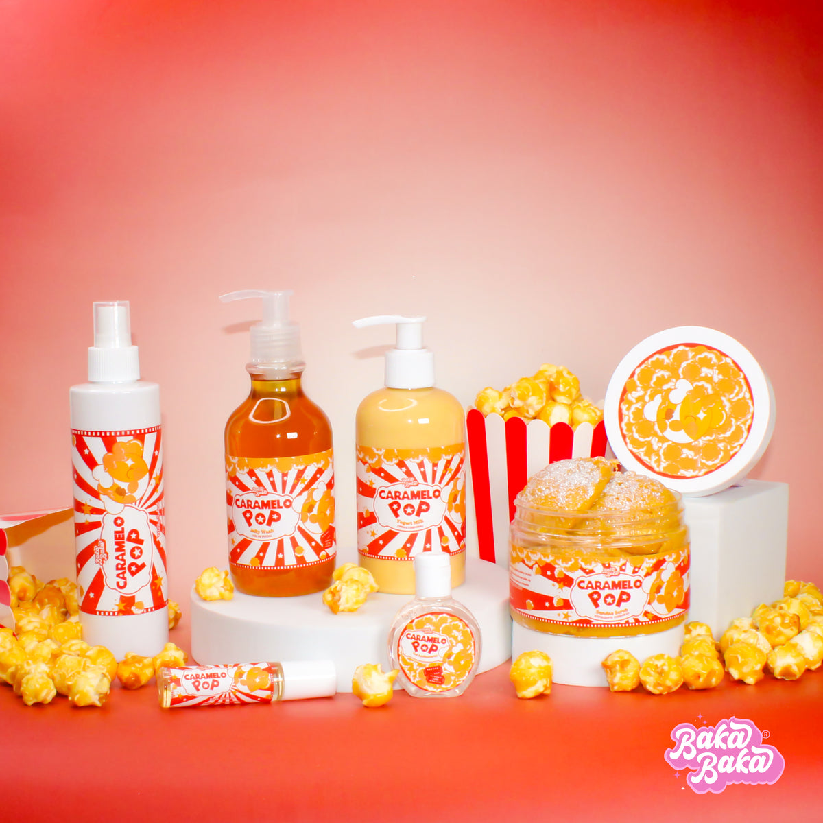 Baka Kit Caramelo Pop/ Colección Corporal Completa | Caramel